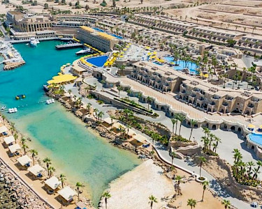 Pickalbatros Citadel Resort Hurghada van bovenaf