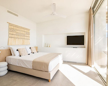 Ramnus Karpathos moderne slaapkamer