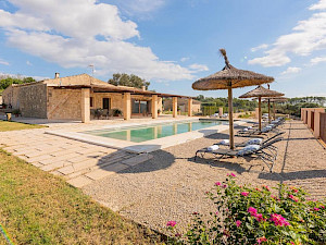 Son Calo Mallorca zwembad bij de appartementen