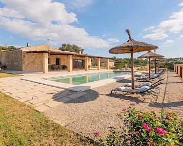 Son Calo Mallorca zwembad bij de appartementen