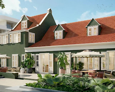 DoubleTree by Hilton Curaçao artist impression buitenkant