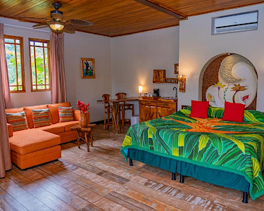 Lost Iguana Resort en Spa Costa Rica slaapkamer