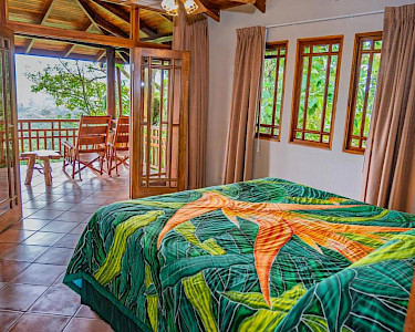 Lost Iguana Resort en Spa Costa Rica uitzicht kamer
